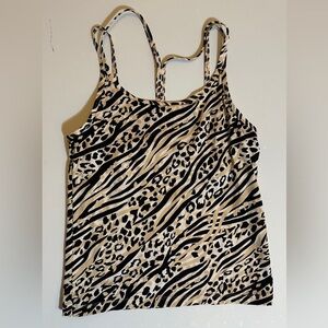 Pink Victoria’s Secret Ultimate buttery soft top Cheeth print Size Small